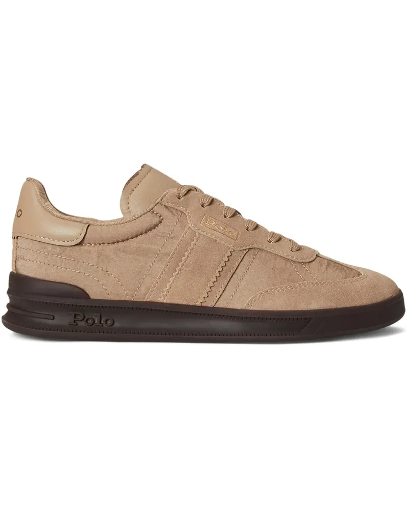 Ralph Lauren Sneakers mit Wildlederbesatz - Braun Braun
