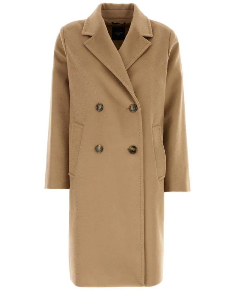 Max Mara Zum Mantel - Nude Nude
