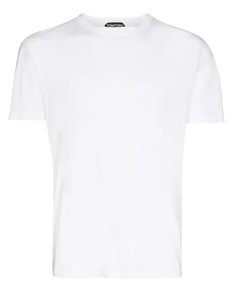 Tom Ford Klassisches T-Shirt - Weiß Weiß