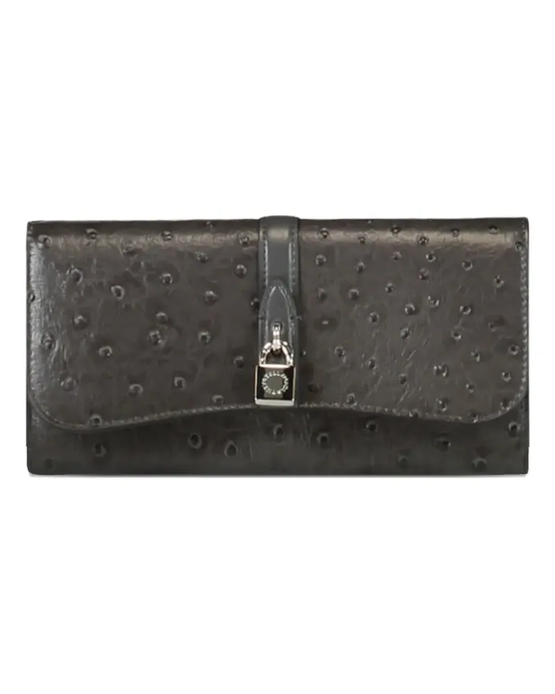 Stella McCartney Ryder Flap Continental wallet - Grau Grau