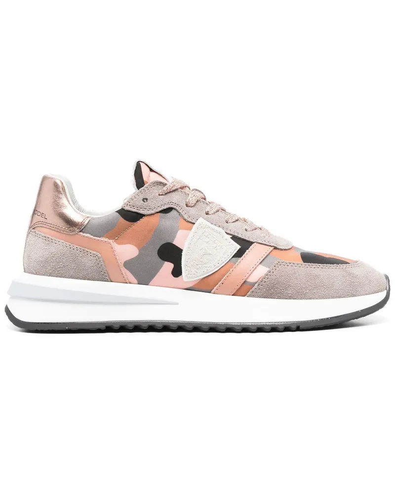 Philippe Model Sneakers mit Camouflage-Print - Grau Grau