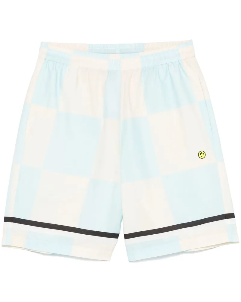 BARROW Shorts mit Karomuster - Nude Nude