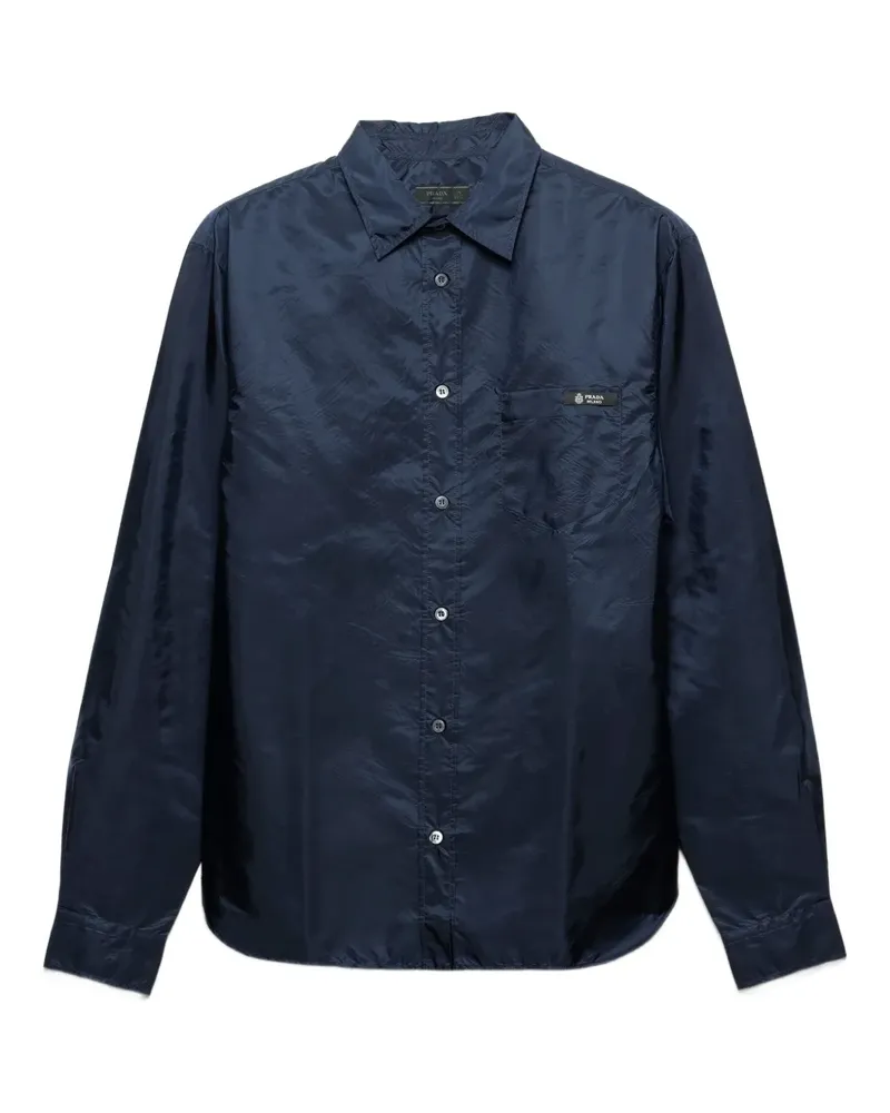 Prada Hemd mit Tasche - Blau Blau