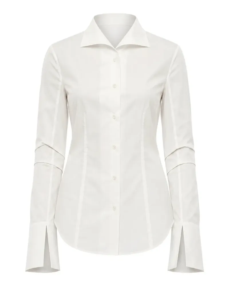 1989 STUDIO slim-fit cotton shirt - Weiß Weiß