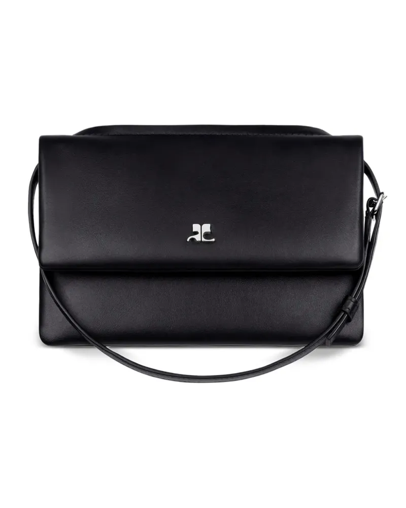 Courrèges Cuff Schultertasche - Schwarz Schwarz