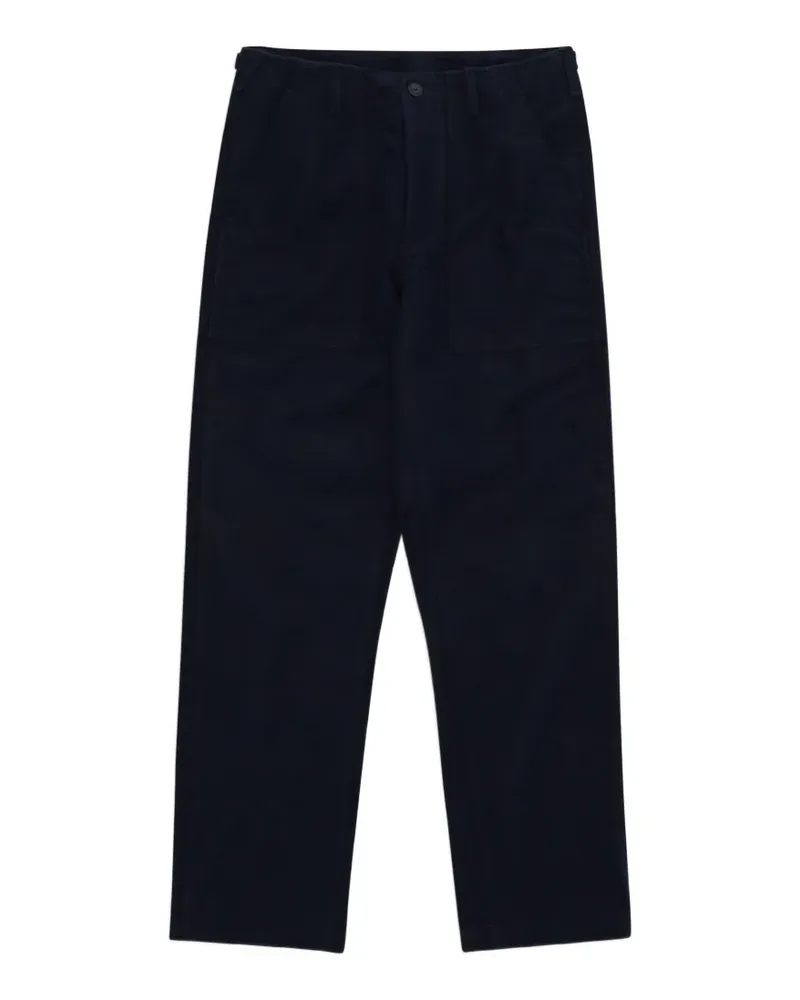 Fortela Newfatigue moleskin trousers - Blau Blau