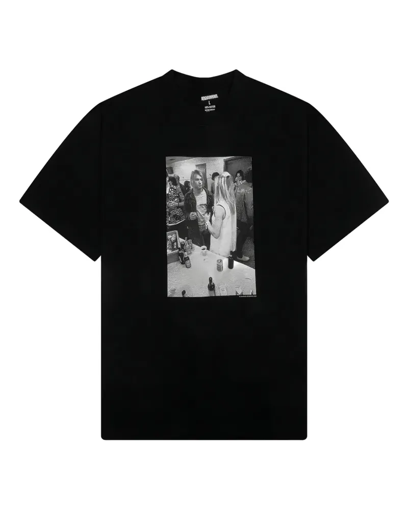 Neighborhood X Charles Peterson picture T-shirt - Schwarz Schwarz