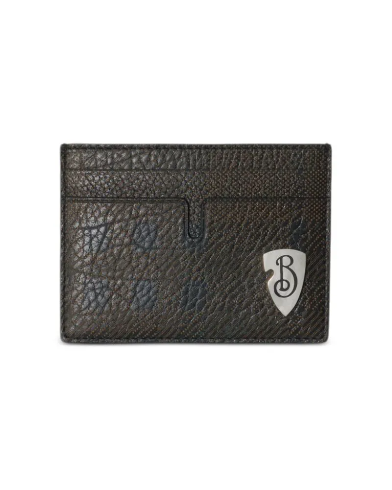 Burberry B-Shield Kartenetui - Braun Braun