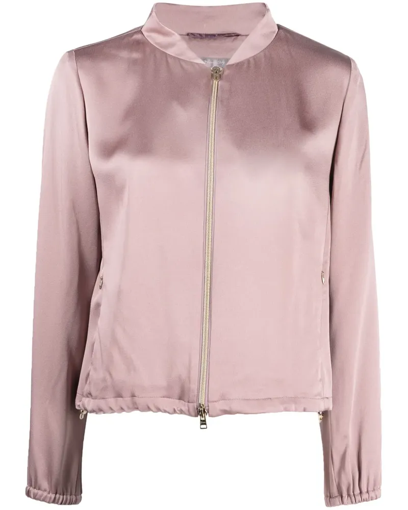 Herno Bomberjacke mit Reißverschluss - Rosa Rosa