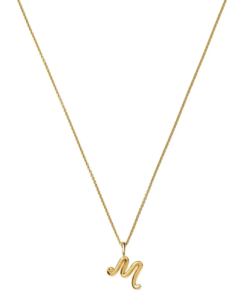 Missoma Initial-pendant necklace - Gold Gold