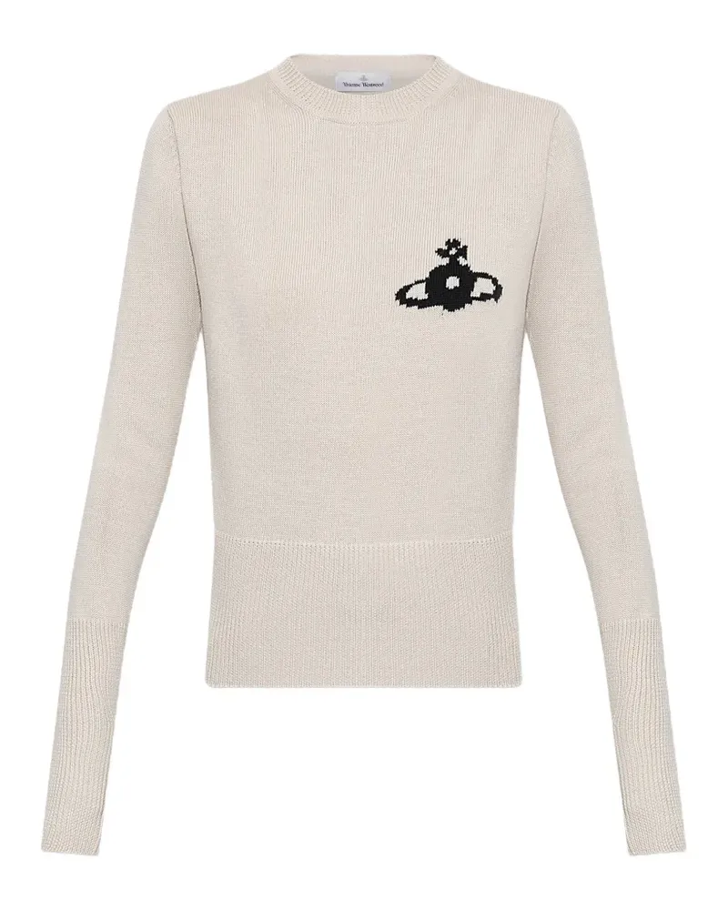 Vivienne Westwood Pullover mit Orb-Motiv - Nude Nude