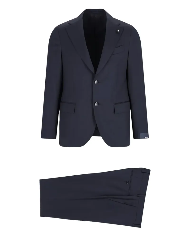 LARDINI Einreihiger Anzug - Blau Blau