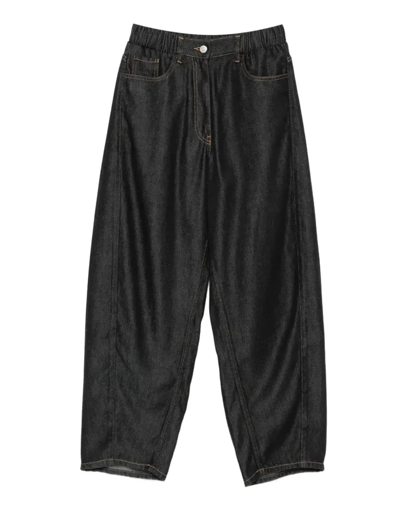 NUDE Jeans mit elastischem Bund - Grau Grau