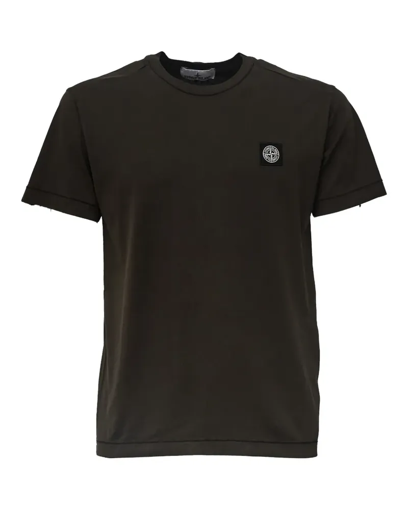 Stone Island Compass-patch T-shirt - Braun Braun