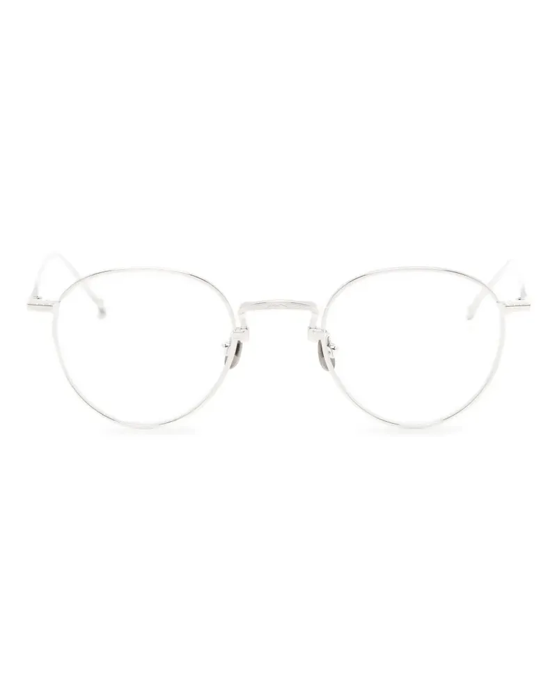 MATSUDA Brille mit rundem Gestell - Grau Grau