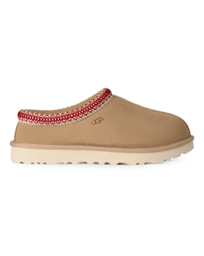 UGG Tasman embroidered slippers - Nude Nude