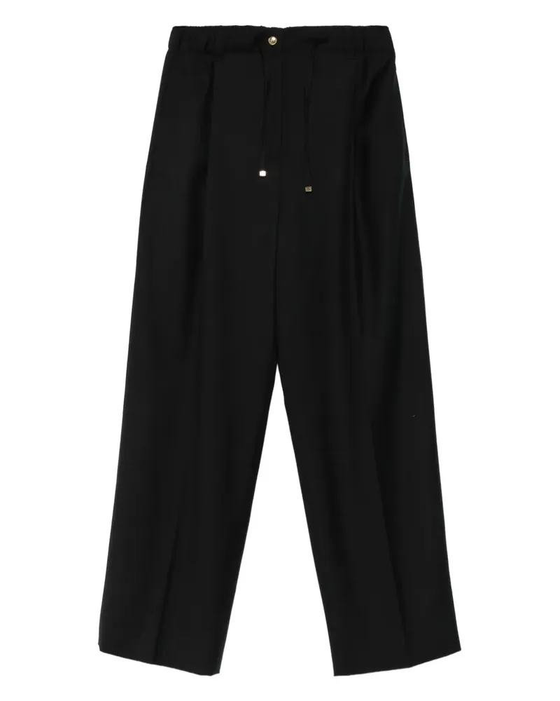Moncler Hose mit Kordelzug - Schwarz Schwarz