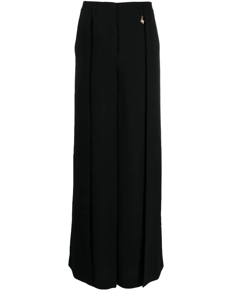 Zuhair Murad Ausgestellte High-Waist-Hose - Schwarz Schwarz