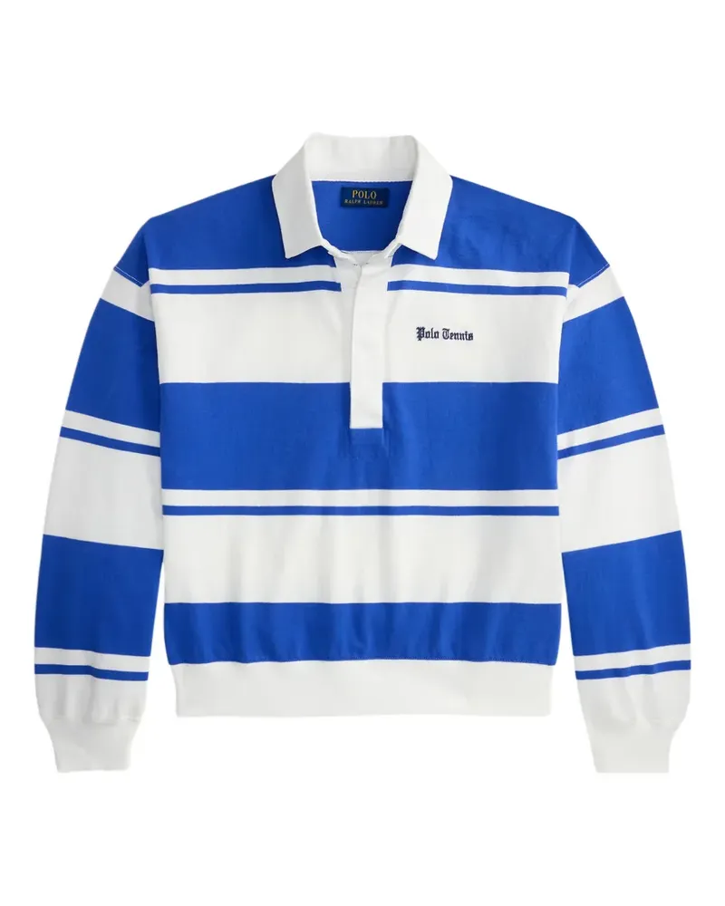 Ralph Lauren Gestreiftes Poloshirt - Blau Blau