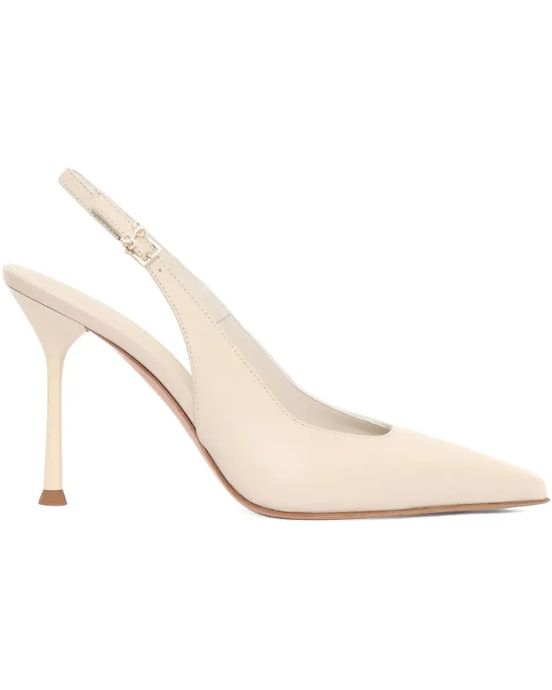 Sergio Levantesi Mascia5 Slingback-Pumps 90mm - Nude Nude