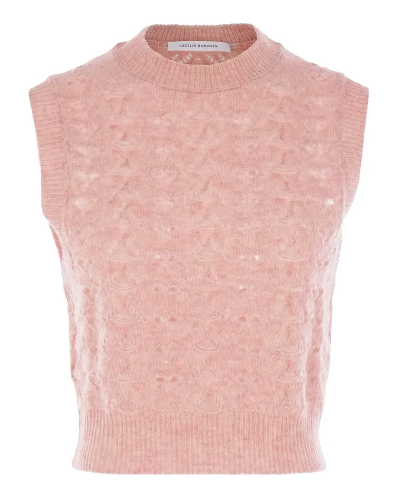 Cecilie Bahnsen Brisa Weste - Rosa Rosa