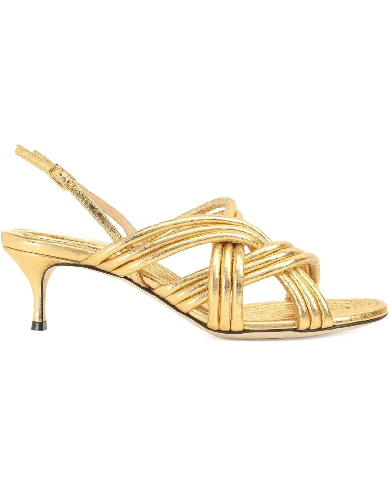 Sergio Rossi Sandalen mit Plateau - Gold Gold