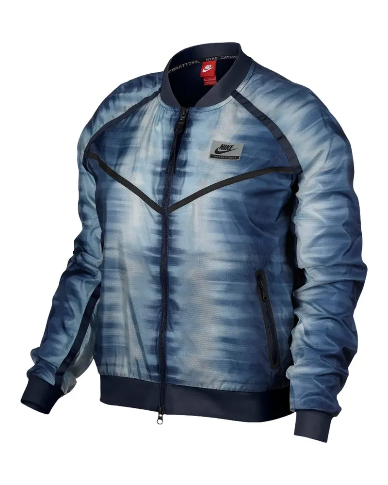 Nike zip-up bomber jacket - Blau Blau