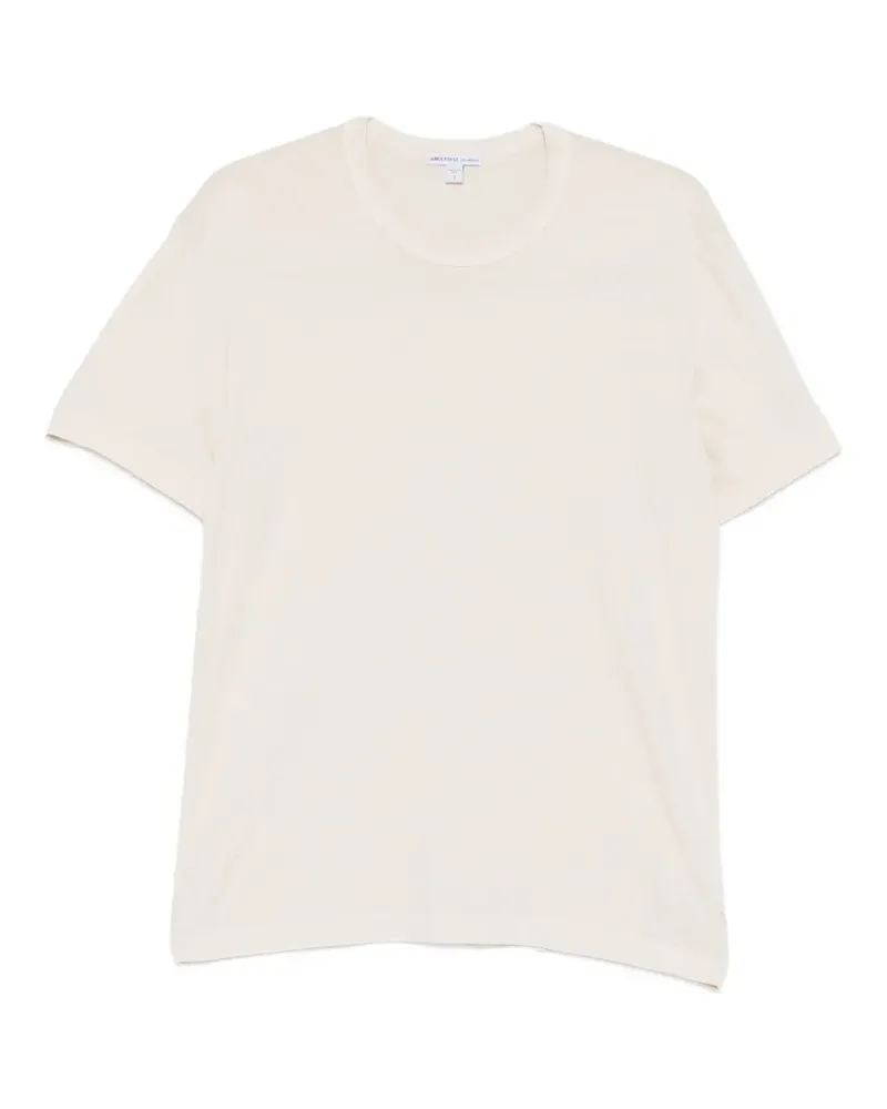 James Perse T-Shirt mit rundem Ausschnitt - Nude Nude