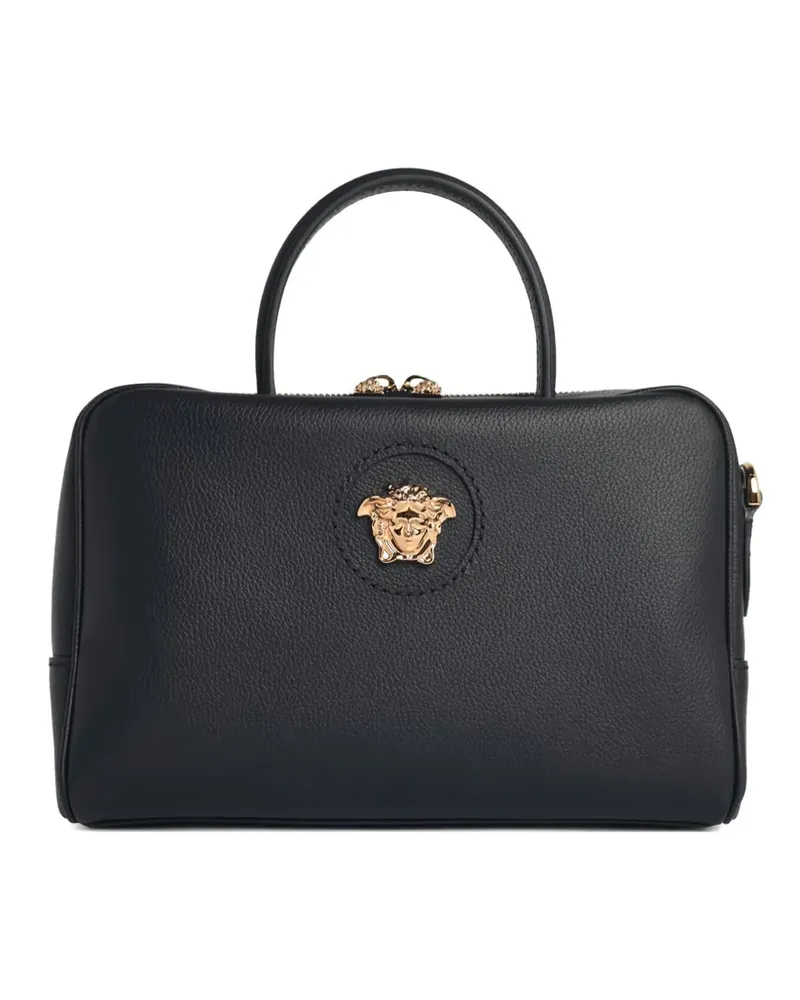 Versace La Medusa leather tote bag - Schwarz Schwarz