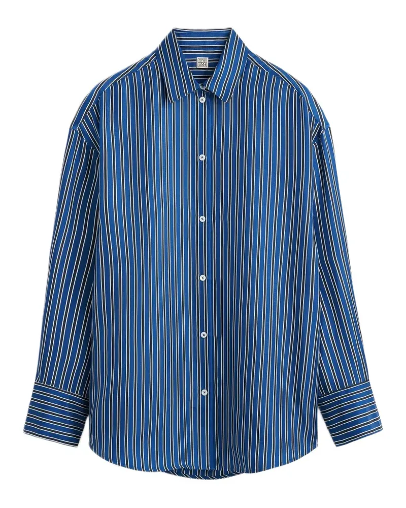 Totême Gestreiftes Hemd - Blau Blau