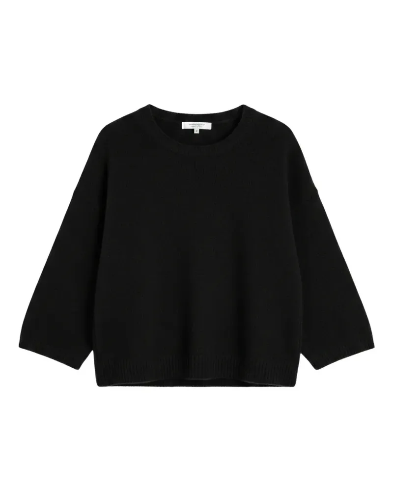 Chinti & Parker Cloud Cropped-Pullover - Schwarz Schwarz