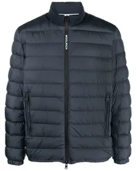 Woolrich Daunenjacke mit Reißverschluss Blau