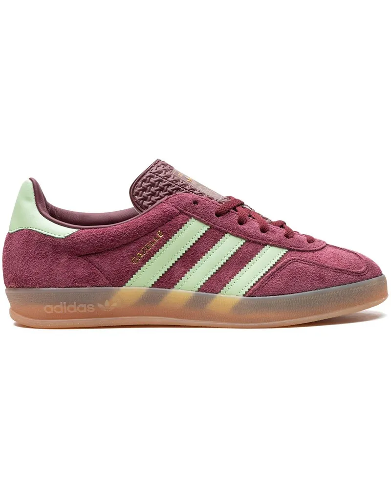 adidas Gazelle Indoor Shadow Red/Semi Spark Green Sneakers Rot