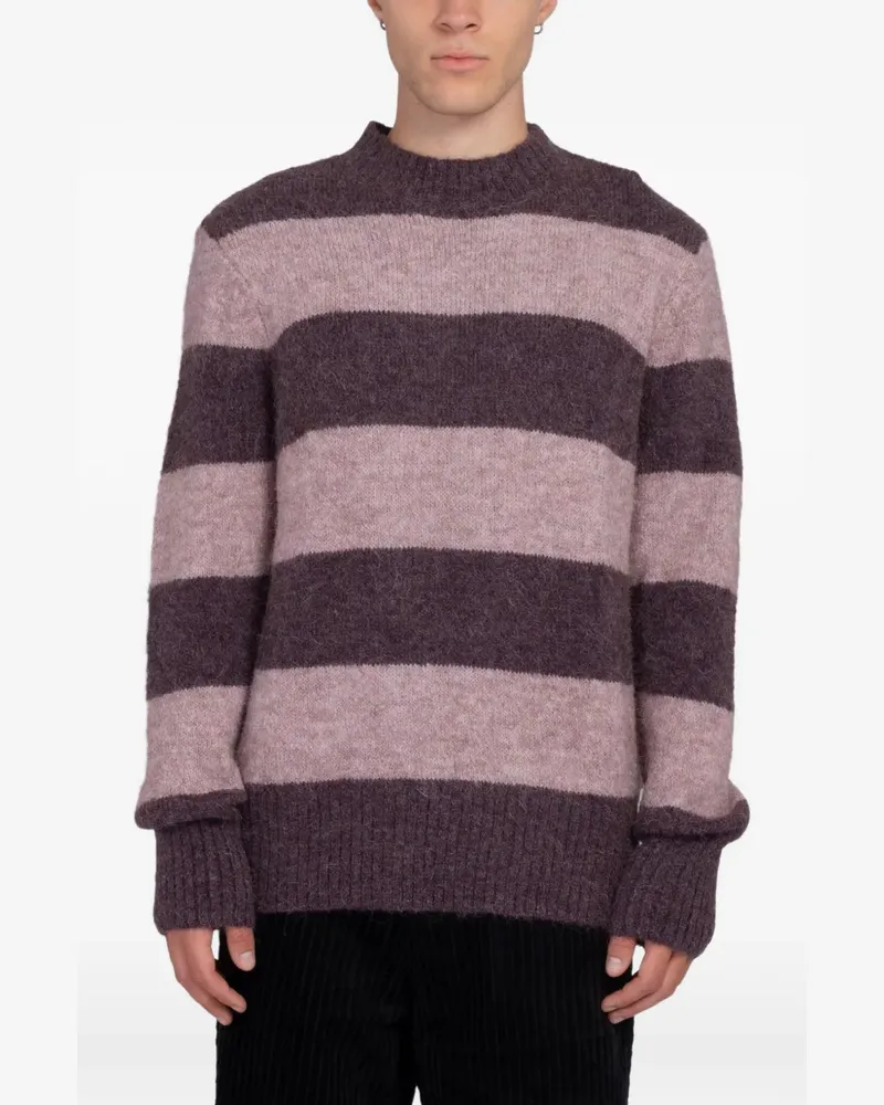 Minimum Fraser striped sweater - Violett Violett