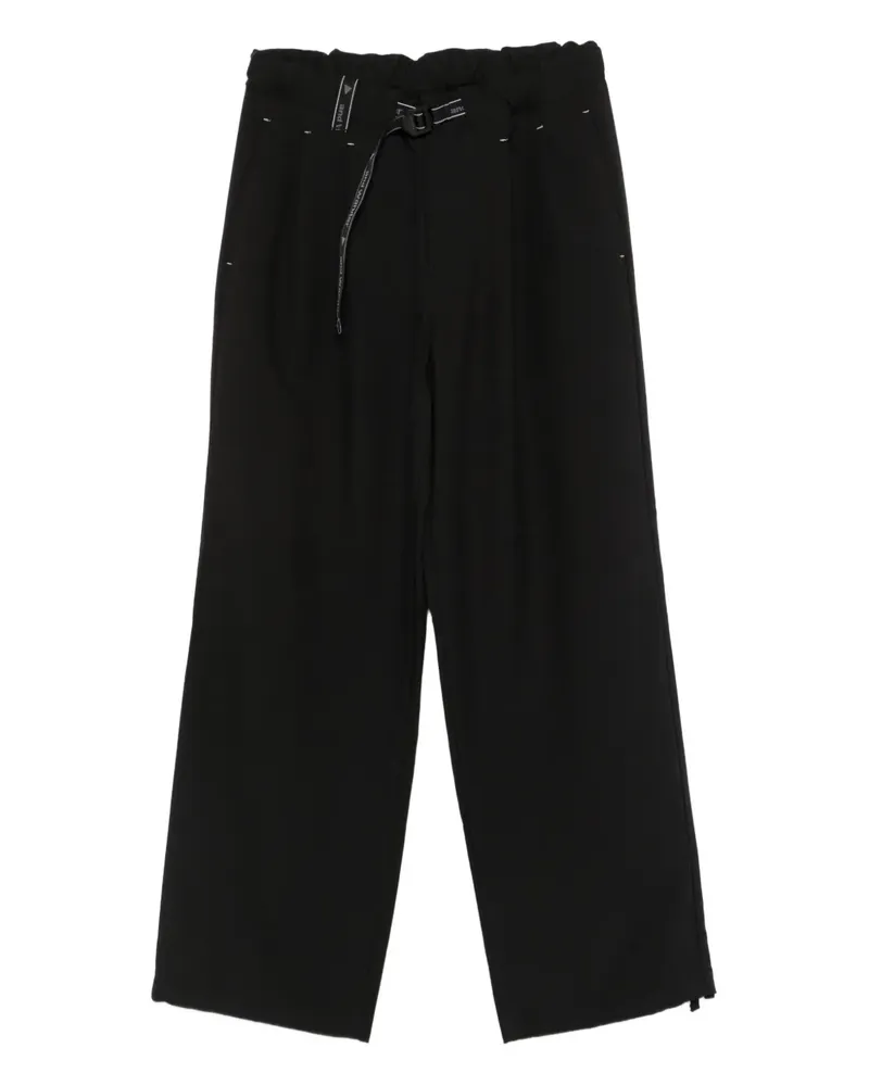 and wander Wide-Leg-Hose mit Gürtel - Schwarz Schwarz