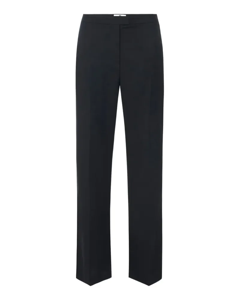 Elisabetta Franchi Hose aus Gabardine - Schwarz Schwarz