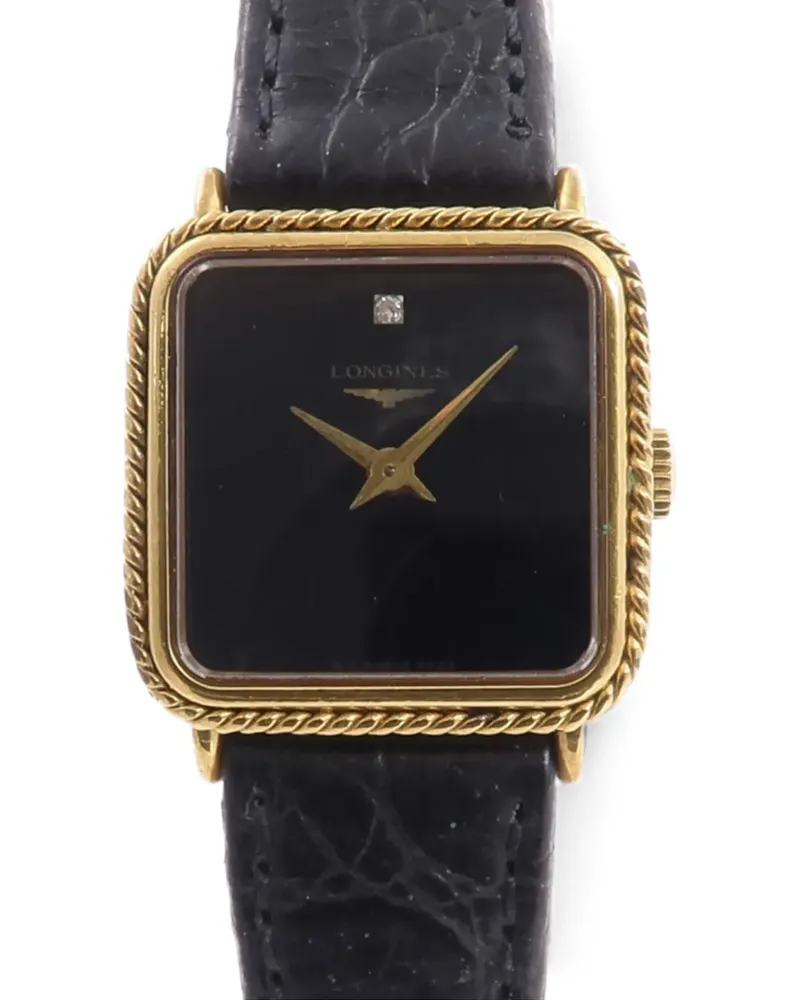 Longines Classic Armbanduhr 20mm - Schwarz Schwarz