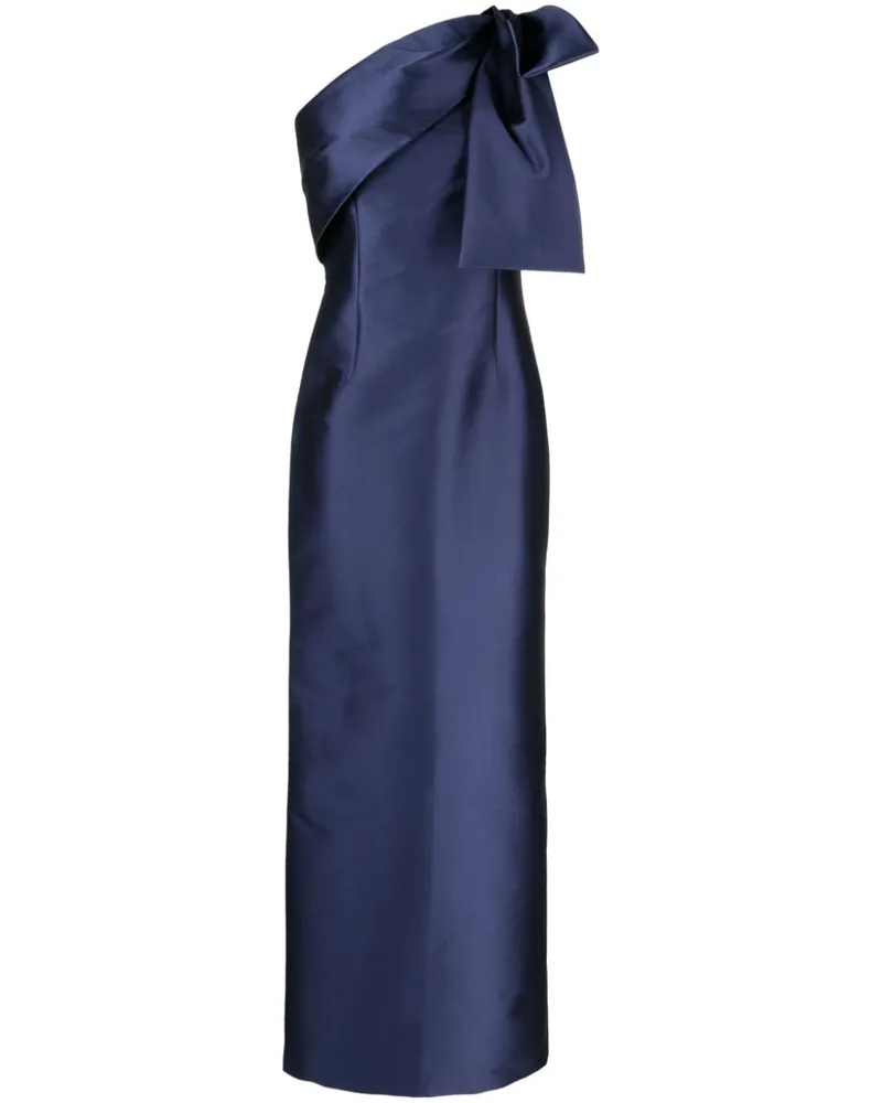 Sachin & Babi Bonnie Abendkleid mit Satin-Finish - Blau Blau