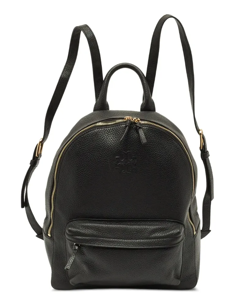 Tory Burch Thea Rucksack aus Leder - Schwarz Schwarz