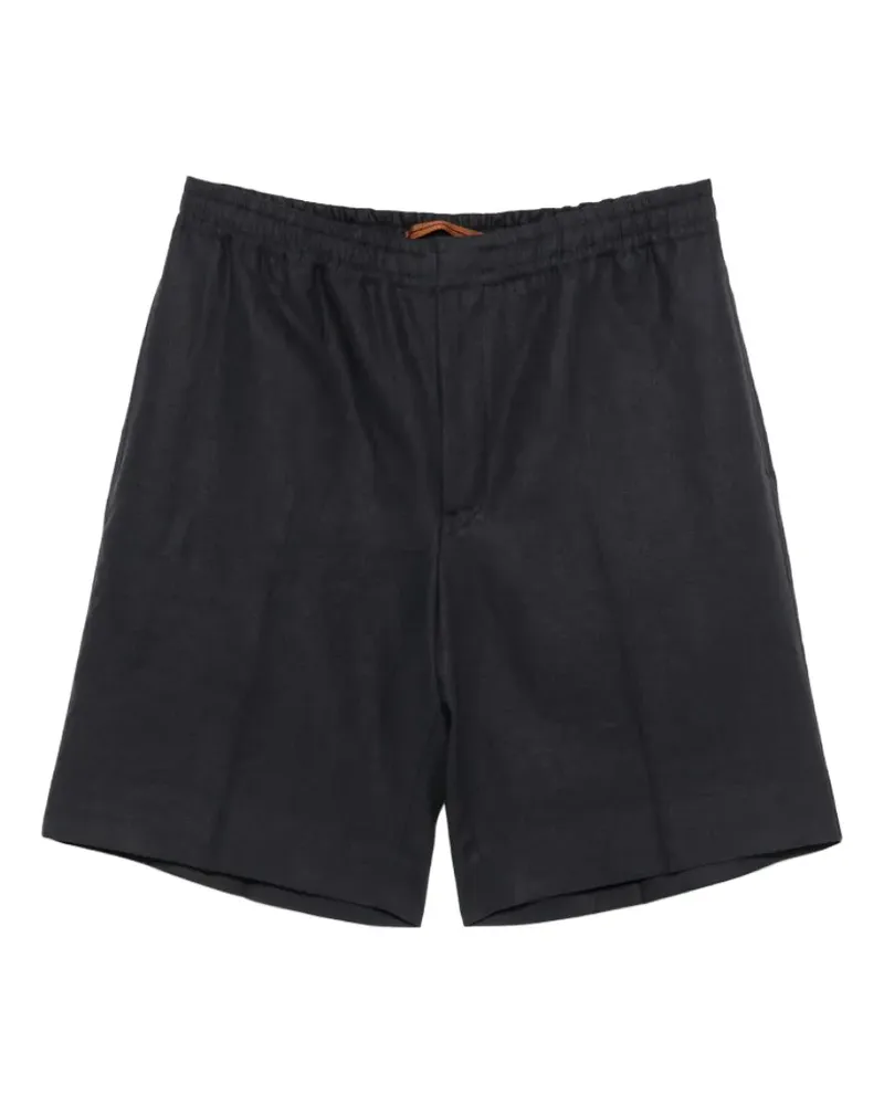 Ermenegildo Zegna elasticated-waistband shorts - Schwarz Schwarz