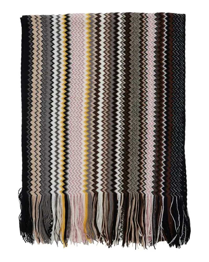 Missoni zigzag scarf - Rosa Rosa