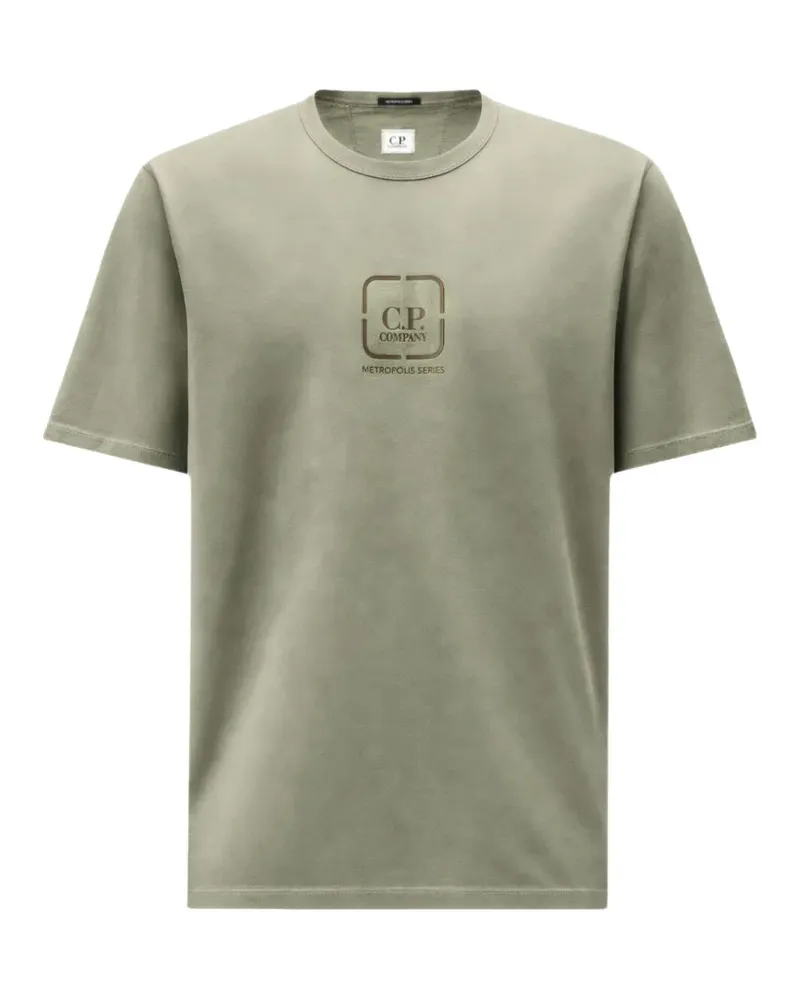 C.P. Company Metropolis Series T-Shirt aus mercerisiertem Jersey - Grün Grün