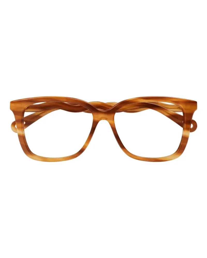 Chloé square-frame glasses - Braun Braun