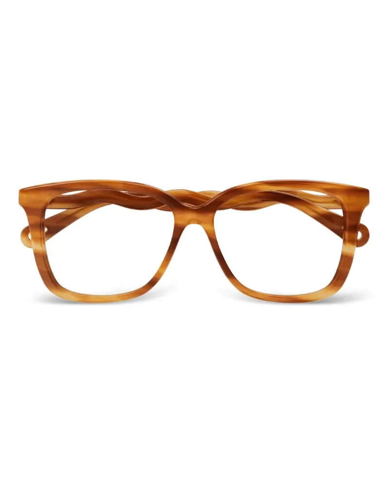 Chloé square-frame glasses - Braun Braun