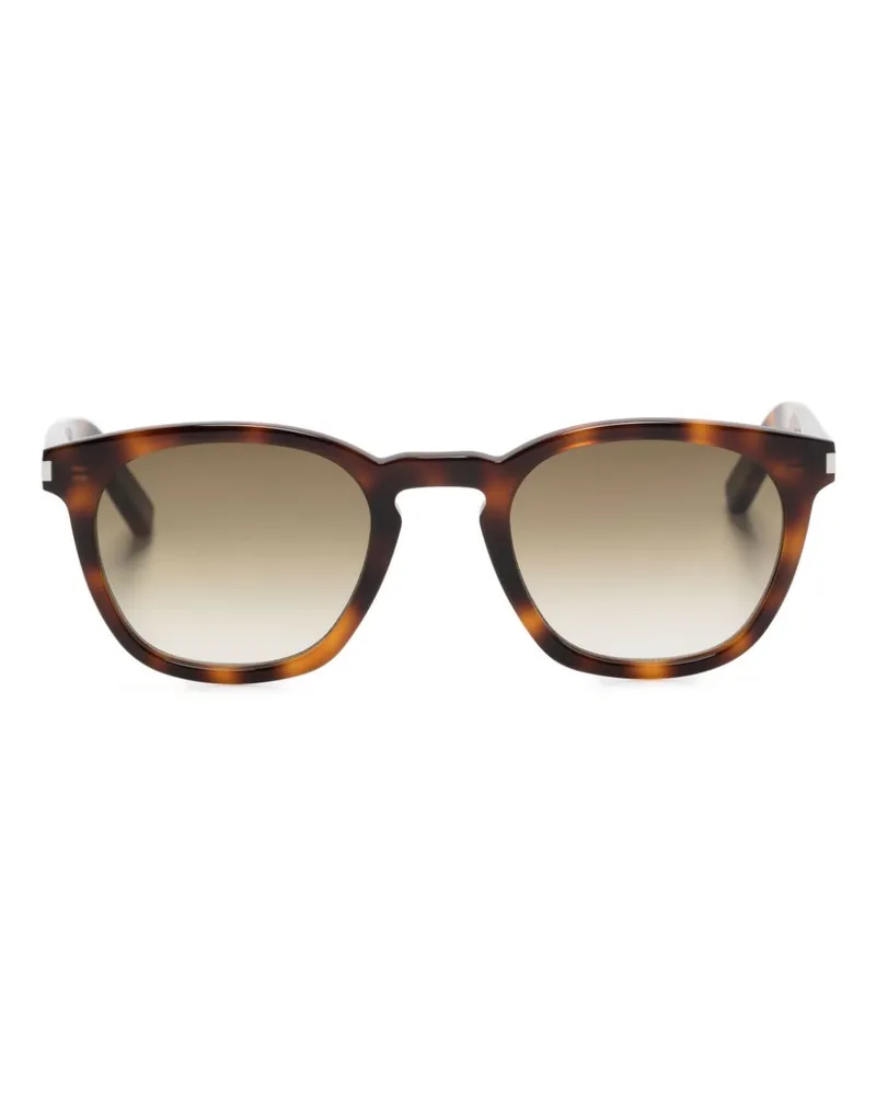 Saint Laurent Runde SL28 Sonnenbrille - Braun Braun