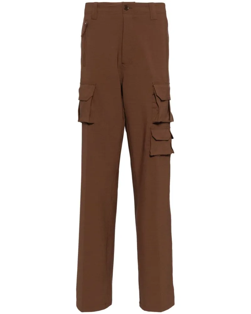 ASPESI Hose mit geradem Bein - Braun Braun