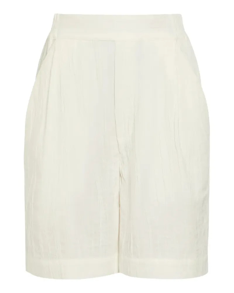 Delos Weite Lazarus Shorts mit Knitteroptik - Nude Nude