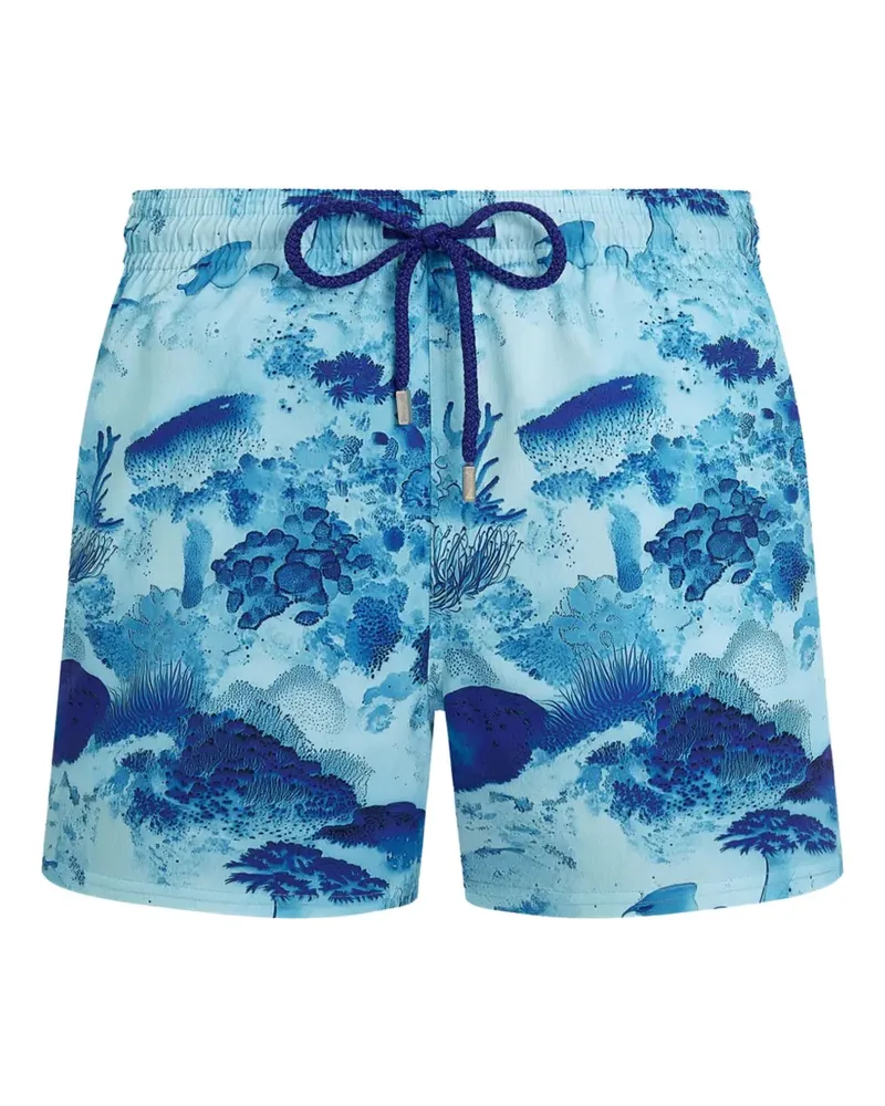 Vilebrequin Coral Reef Badeshorts - Blau Blau