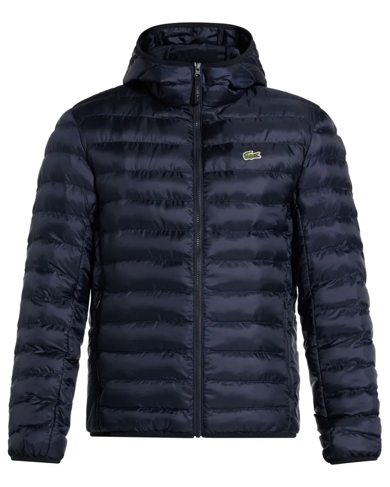 Lacoste Wasserabweisende Steppjacke - Blau Blau