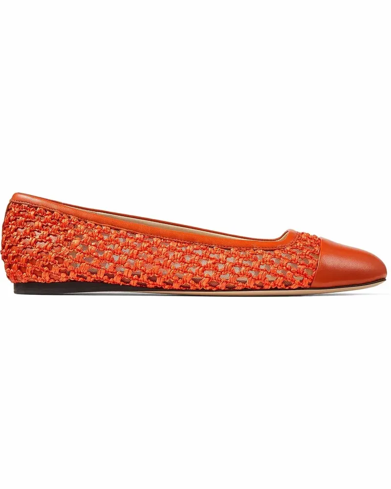Jimmy Choo Klassische Ballerinas - Orange Orange